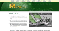 Desktop Screenshot of masiltd.com